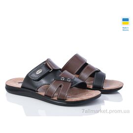 Шльопанці чоловічі пляжні Літо MK2026-2-045 комбі (6 пар р.41-46) "DeMur" недорого оптом від прямого постачальника