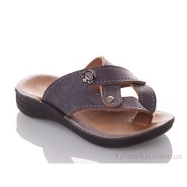 Фотография Шлепки детские летние Лето BPolomax-B-grey (6 пар р.26-30) "DeMur" недорого оптом от прямого поставщика