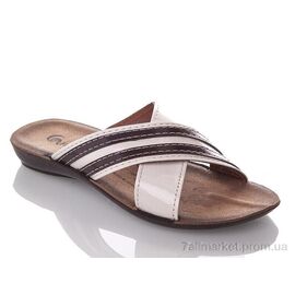 Фотография Шлепки детские летние Лето G7144A-white (6 пар р.30-35) "DeMur" недорого оптом от прямого поставщика