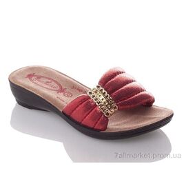 Фотография Шлепки детские летние Лето G809B-red (6 пар р.26-30) "DeMur" недорого оптом от прямого поставщика