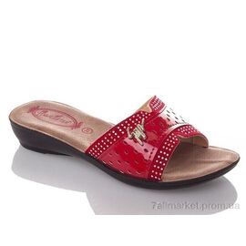 Шльопанці дитячі літні Літо G810A-red (6 пар р.30-35) "DeMur" недорого оптом від прямого постачальника