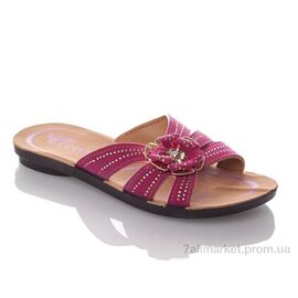 Фотография Шлепки детские летние Лето GElena-N1A-fuchsia (6 пар р.30-35) "DeMur" недорого оптом от прямого поставщика