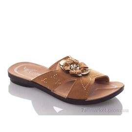 Фотография Шлепки детские летние Лето GElena-N2B-brown (6 пар р.26-30) "DeMur" недорого оптом от прямого поставщика
