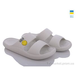 Фотография Шлепки женские облегченные Лето DS69 молочний (8 пар р.36-41) "DeMur" недорого оптом от прямого поставщика