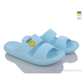 Фотография Шлепки женские облегченные Лето DS69 св.бірюзовий (8 пар р.36-41) "DeMur" недорого оптом от прямого поставщика