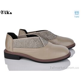 Фотография Туфли женские стильные Весна/осень 300-2 (8 пар р.36-40) "Vika" недорого оптом от прямого поставщика