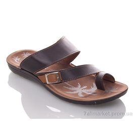 Фотография Шлепки мужские пляжные Лето M3878 black (6 пар р.40-44) "DeMur" недорого оптом от прямого поставщика