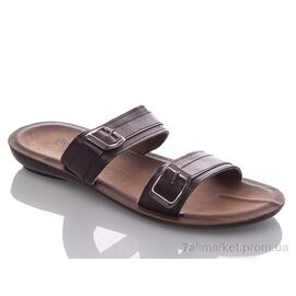 Шльопанці чоловічі пляжні Літо M5458 black (6 пар р.40-45) "DeMur" недорого оптом від прямого постачальника