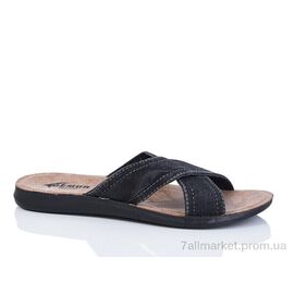 Шльопанці чоловічі пляжні Літо Kot 45 siax (6 пар р.40-45) "DeMur" недорого оптом від прямого постачальника