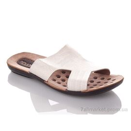 Шльопанці дитячі літні Літо P7020-white (6 пар р.36-39) "DeMur" недорого оптом від прямого постачальника