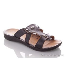 Шльопанці дитячі літні Літо PPolomax-vogi-black (6 пар р.36-40) "DeMur" недорого оптом від прямого постачальника