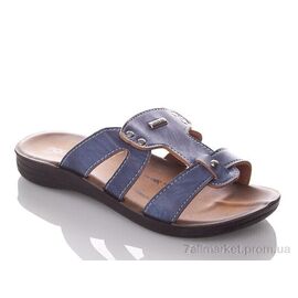 Шльопанці дитячі літні Літо PPolomax-vogi-blue (6 пар р.36-40) "DeMur" недорого оптом від прямого постачальника