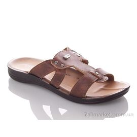 Шльопанці дитячі літні Літо PPolomax-vogi-brown (6 пар р.36-40) "DeMur" недорого оптом від прямого постачальника