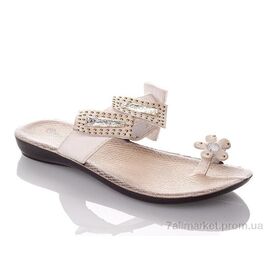 Шльопанці жіночі полегшені Літо W07200-white (6 пар р.36-40) "DeMur" недорого оптом від прямого постачальника