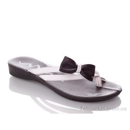 Фотография Шлепки женские облегченные Лето WMona-white (6 пар р.36-40) "DeMur" недорого оптом от прямого поставщика
