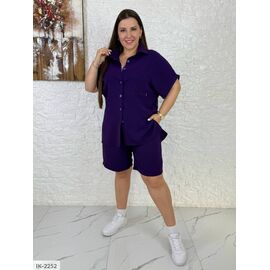 Фотография Костюм двойка женский большие размеры р.50-52;54-56;58-60 (8цв) "VLADA" купить недорого от прямого поставщика