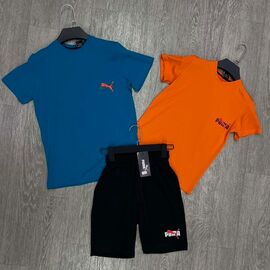 Костюм дитячий на хлопчика 272-2 orange-black р.9-13 "MirWear kids" недорого оптом від прямого постачальника