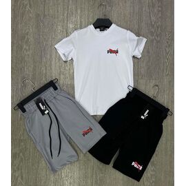 Костюм дитячий на хлопчика 272-2 white-grey р.9-13 "MirWear kids" недорого оптом від прямого постачальника