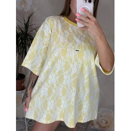 футболка жіноча LR110 yellow р.one size "Lora" недорого оптом від прямого постачальника