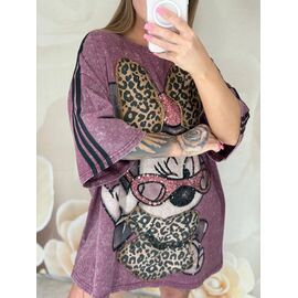 футболка жіноча LR118 purple р.one size "Lora" недорого оптом від прямого постачальника