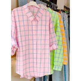 Сорочка жіноча LR60 pink р.one size "Lora" недорого оптом від прямого постачальника