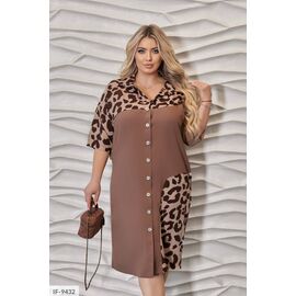 Жіноча сукня софт р.50-52;54-56;58-60;62-64 "LETTI" купити недорого від прямого постачальника