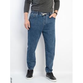 Джинси чоловічі 1107 blue р.32-38 "God Baron" недорого оптом від прямого постачальника