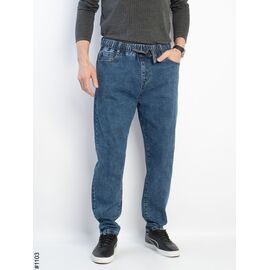 Джинси чоловічі 1103 blue р.32-38 "God Baron" недорого оптом від прямого постачальника