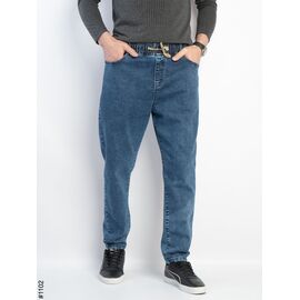 Джинси чоловічі 1102 blue р.29-38 "God Baron" недорого оптом від прямого постачальника