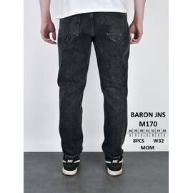 Джинси чоловічі M170 black р.28-34 "God Baron" недорого оптом від прямого постачальника