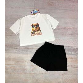 Костюм дитячий на дівчинку 2514 white р.116-140 "LIMA SPORT" недорого оптом від прямого постачальника