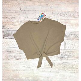 Фотография Топик детский на девочку LM60 khaki р.128-152 "LIMA SPORT" недорого оптом от прямого поставщика