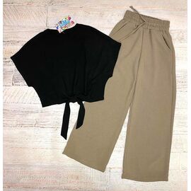 Костюм дитячий на дівчинку LM66 black р.128-152 "LIMA SPORT" недорого оптом від прямого постачальника