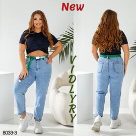 Фотография Джинсы женские 8033-3 l.blue р.31-38 "Vidlyry" недорого оптом от прямого поставщика