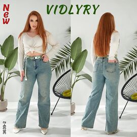 Фотография Джинсы женские 3639-2 l.blue р.28-33 "Vidlyry" недорого оптом от прямого поставщика