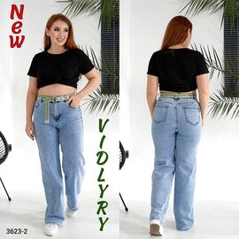 Фотография Джинсы женские 3623-3 l.blue р.28-33 "Vidlyry" недорого оптом от прямого поставщика