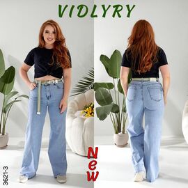 Фотография Джинсы женские 3621-3 l.blue р.30-36 "Vidlyry" недорого оптом от прямого поставщика