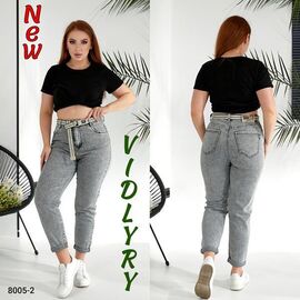Фотография Джинсы женские 8005-2 grey р.28-33 "Vidlyry" недорого оптом от прямого поставщика