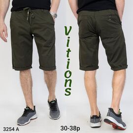 Фотография Бриджи мужские 3254A khaki р.30-38 "Vitions" недорого оптом от прямого поставщика