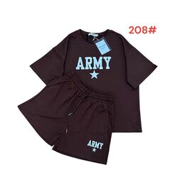 Фотография Костюм женский 208 brown р.S-L "Katty" недорого оптом от прямого поставщика