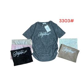 Фотография Футболка женская 3303 mix р.42-48 "Katty" недорого оптом от прямого поставщика