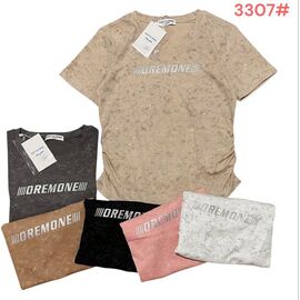 Фотография Футболка женская 3307 mix р.42-48 "Katty" недорого оптом от прямого поставщика