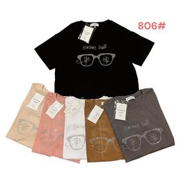 футболка жіноча 806 mix р.44-48 "Katty" недорого оптом від прямого постачальника