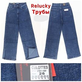 Фотография Джинсы женские V201-1A blue р.25-30 "Lin" недорого оптом от прямого поставщика