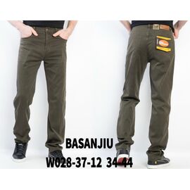 Джинси чоловічі W028-37-12 khaki р.34-44 "God Baron" недорого оптом від прямого постачальника