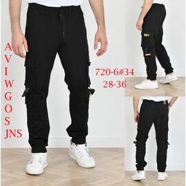 Джинси чоловічі 720-6 black р.28-36 "God Baron" недорого оптом від прямого постачальника