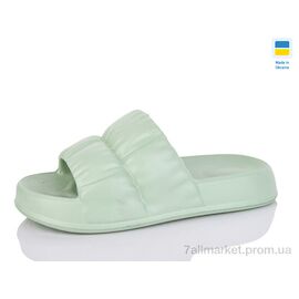 Шльопанці жіночі полегшені Літо L7 олива (6 пар р.36-41) "SANLIN 2" недорого оптом від прямого постачальника