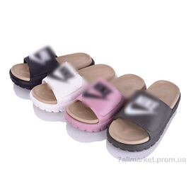 Шльопанці жіночі полегшені Літо E8822 mix (12 пар р.36-41) "SANLIN 2" недорого оптом від прямого постачальника