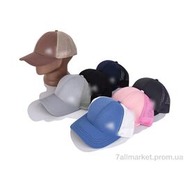 Фотография Кепка унисекс Лето 0204-10 mix (5 шт. р.сетка One size) "KUINH" недорого оптом от прямого поставщика