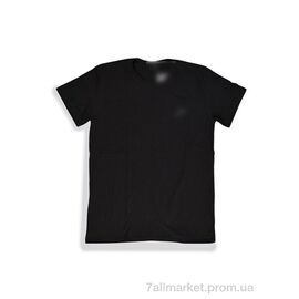 Фотография Футболка мужская Лето 816-M чорний (5 шт. р.сетка M-3XL) "Textile" недорого оптом от прямого поставщика